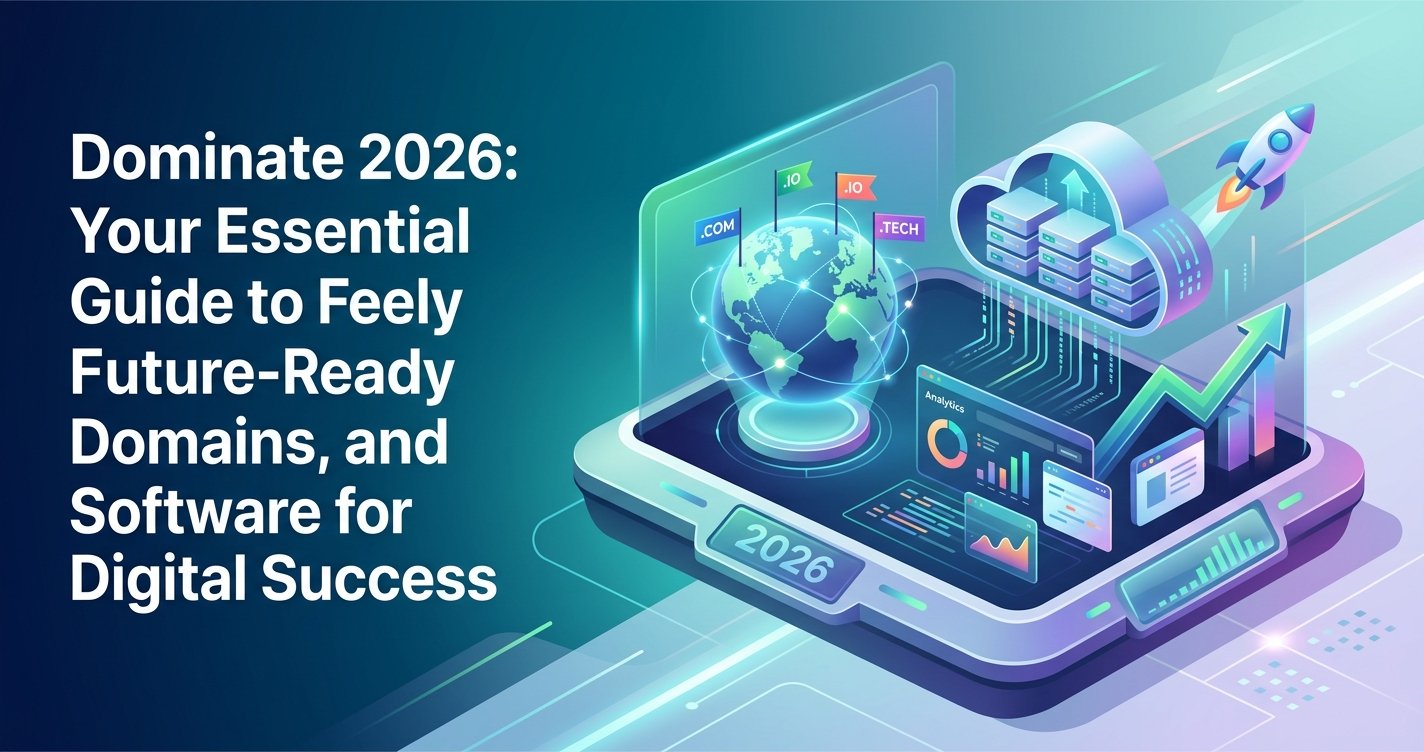 Dominate 2026: Your Essential Guide to Future-Ready Hosting, Domains, and Software for Digital Success