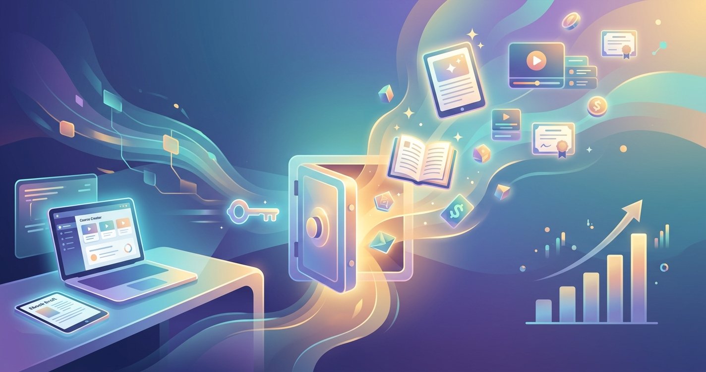 Unlock Your Digital Goldmine: Creating &amp; Selling Ebooks &amp; Courses in 2026