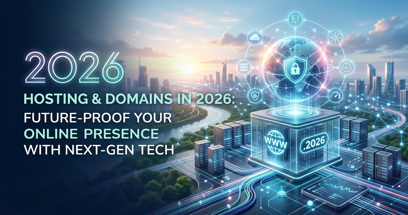 Hosting &amp; Domains in 2026: Future-Proof Your Online Presence with Next-Gen Tech