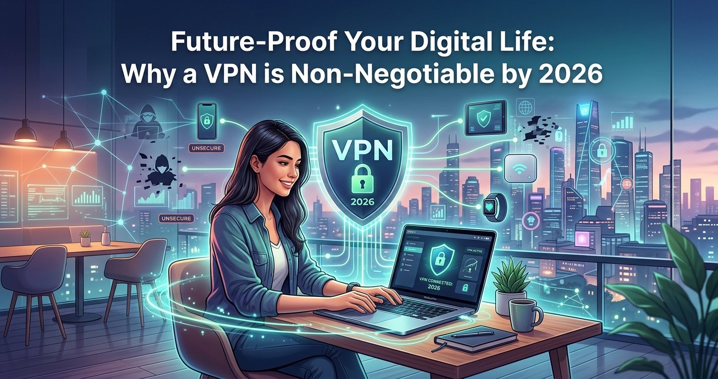 Future-Proof Your Digital Life: Why a VPN is Non-Negotiable by 2026