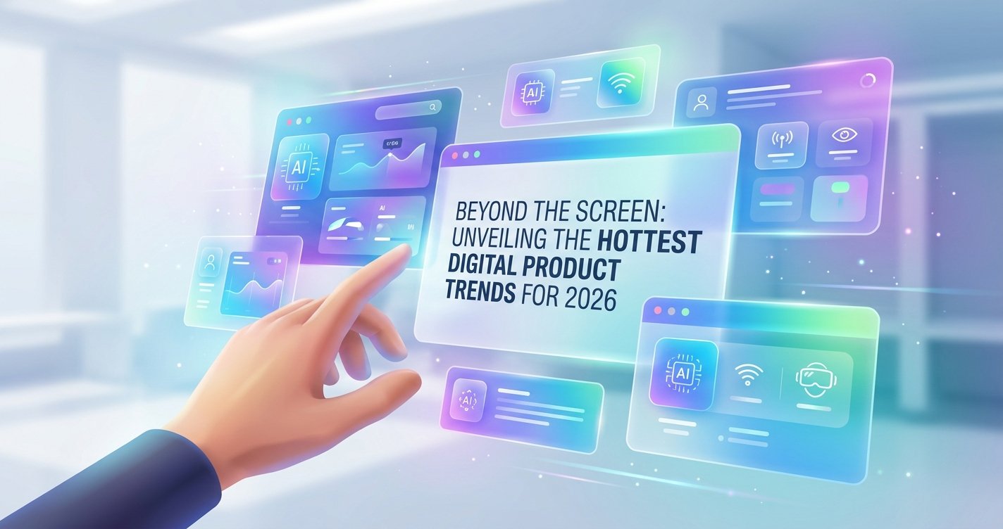 Beyond the Screen: Unveiling the Hottest Digital Product Trends for 2026