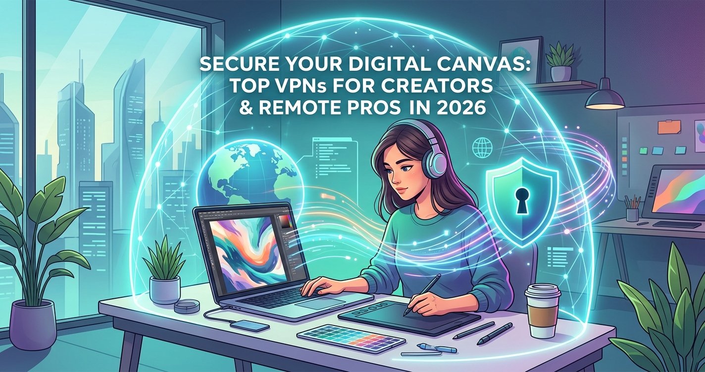 Secure Your Digital Canvas: Top VPNs for Creators &amp; Remote Pros in 2026