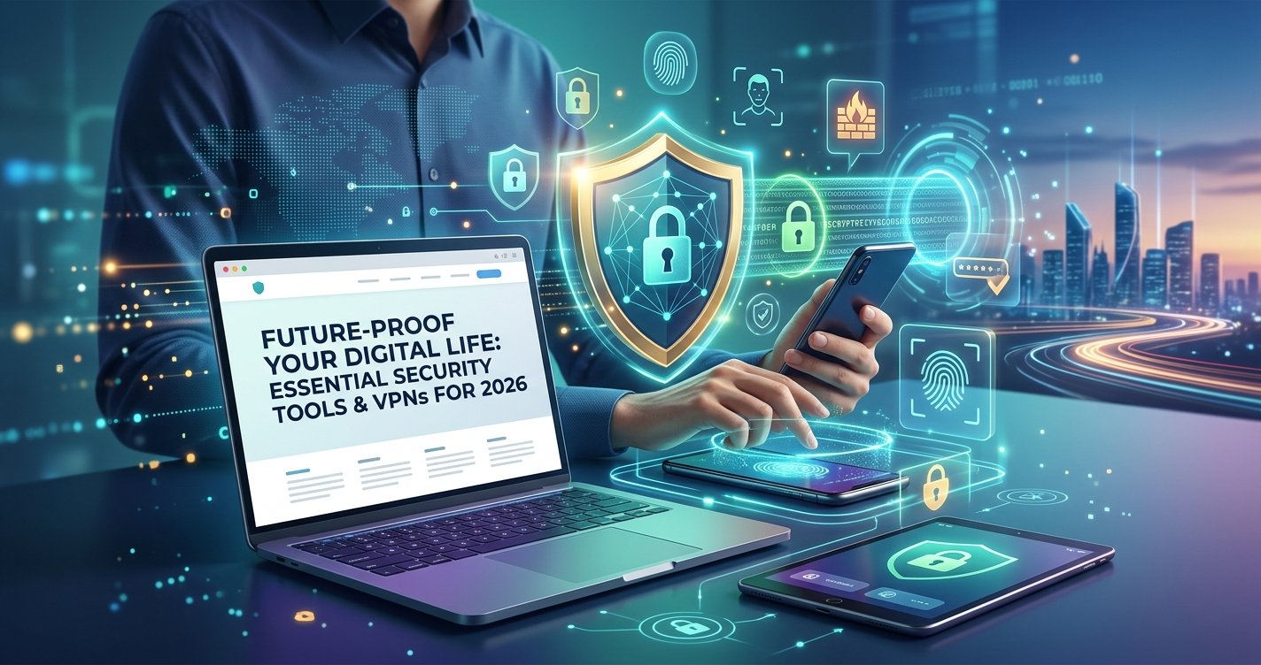 Future-Proof Your Digital Life: Essential Security Tools &amp; VPNs for 2026