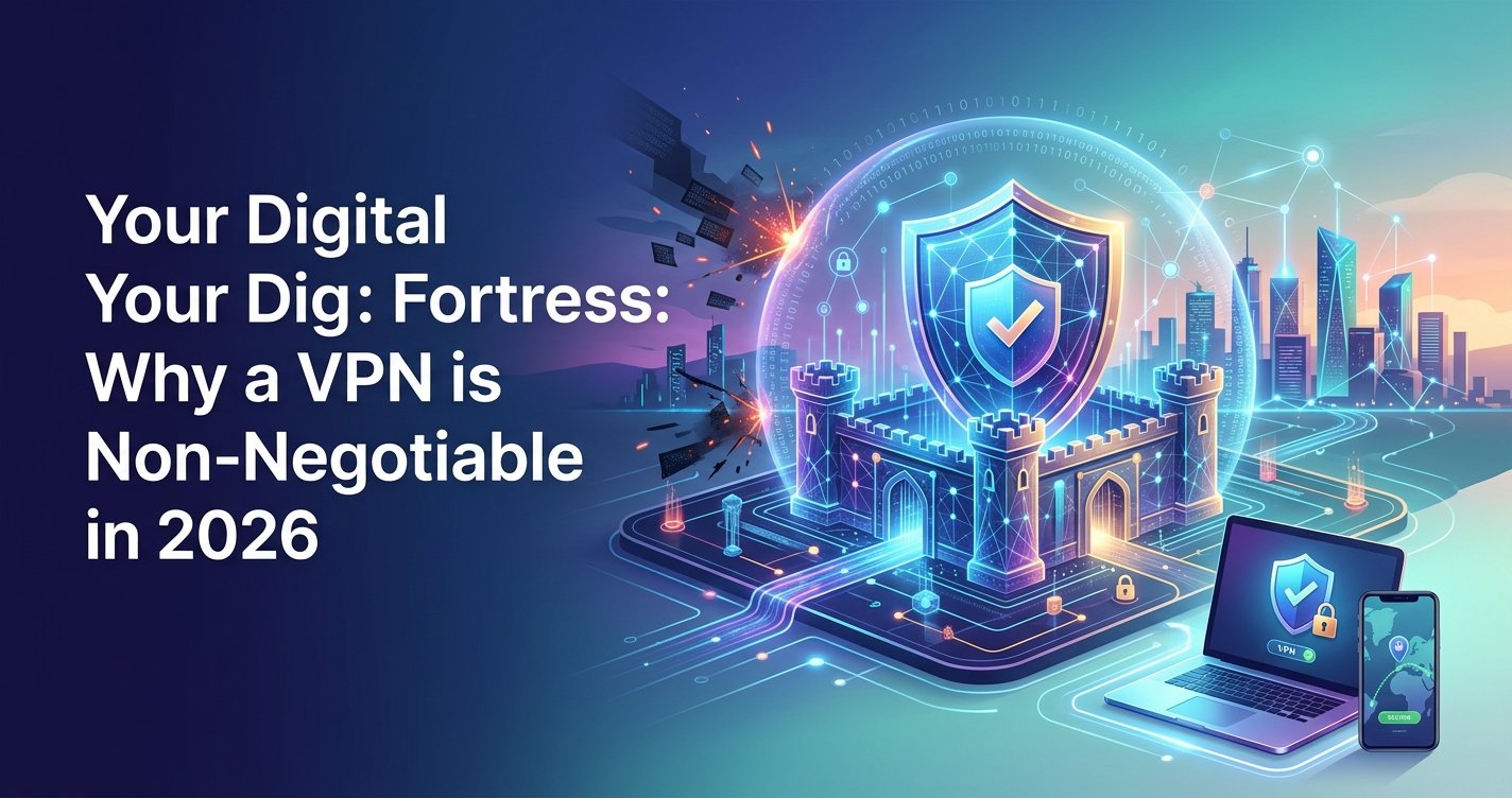 Your Digital Fortress: Why a VPN is Non-Negotiable in 2026