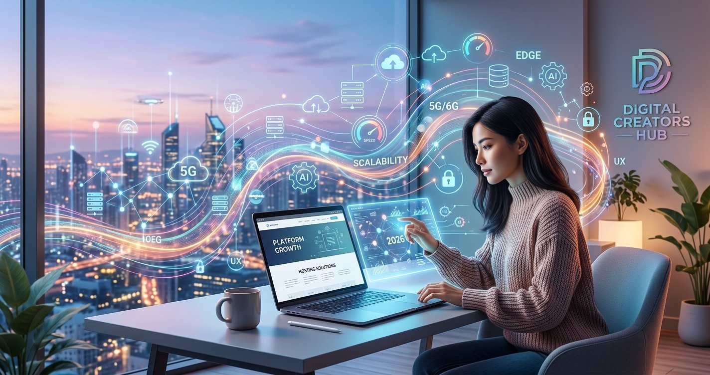 Future-Proof Your Platform: Web Hosting Trends Digital Creators Need to Know for 2026