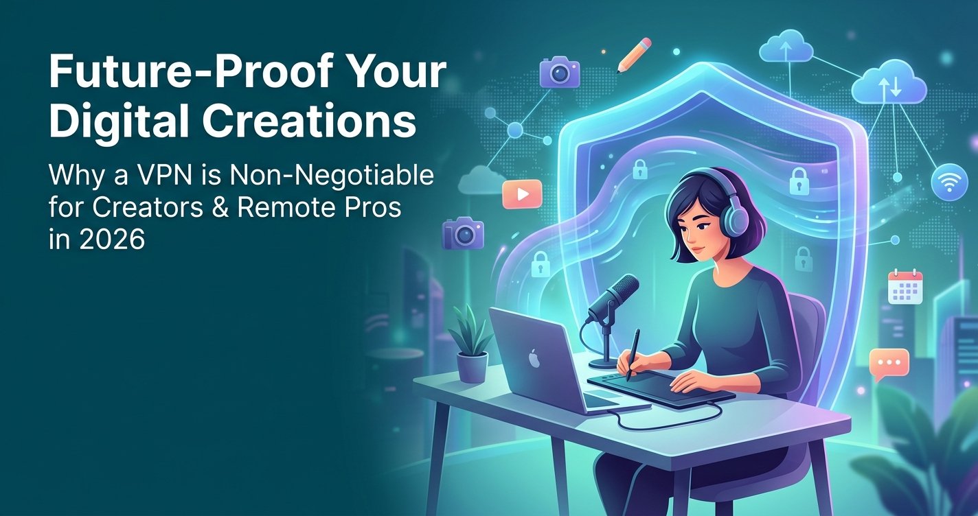 Future-Proof Your Digital Creations: Why a VPN is Non-Negotiable for Creators &amp; Remote Pros in 2026