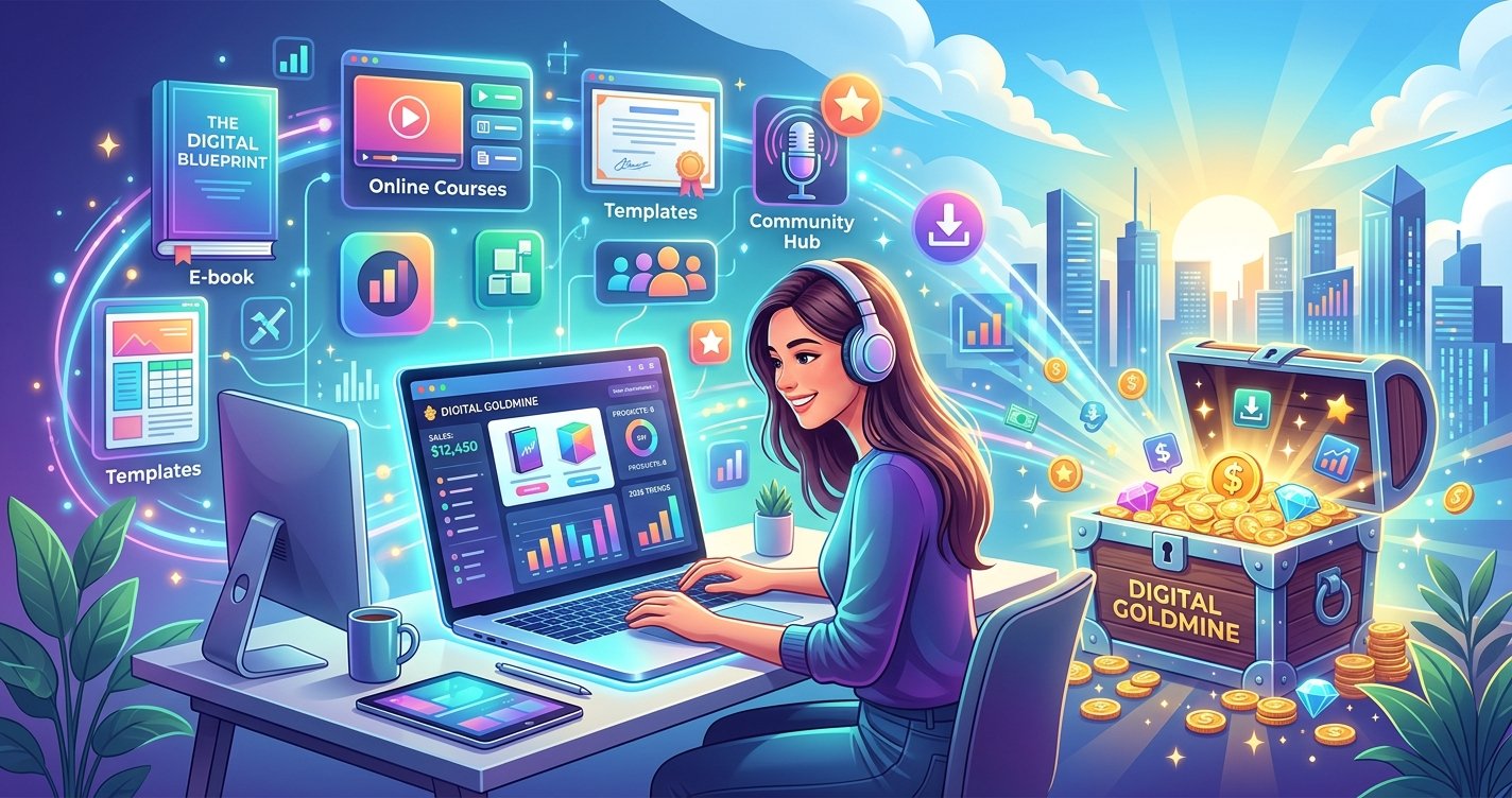 Unlock Your Digital Goldmine: Creating &amp; Selling Thriving Digital Products in 2026