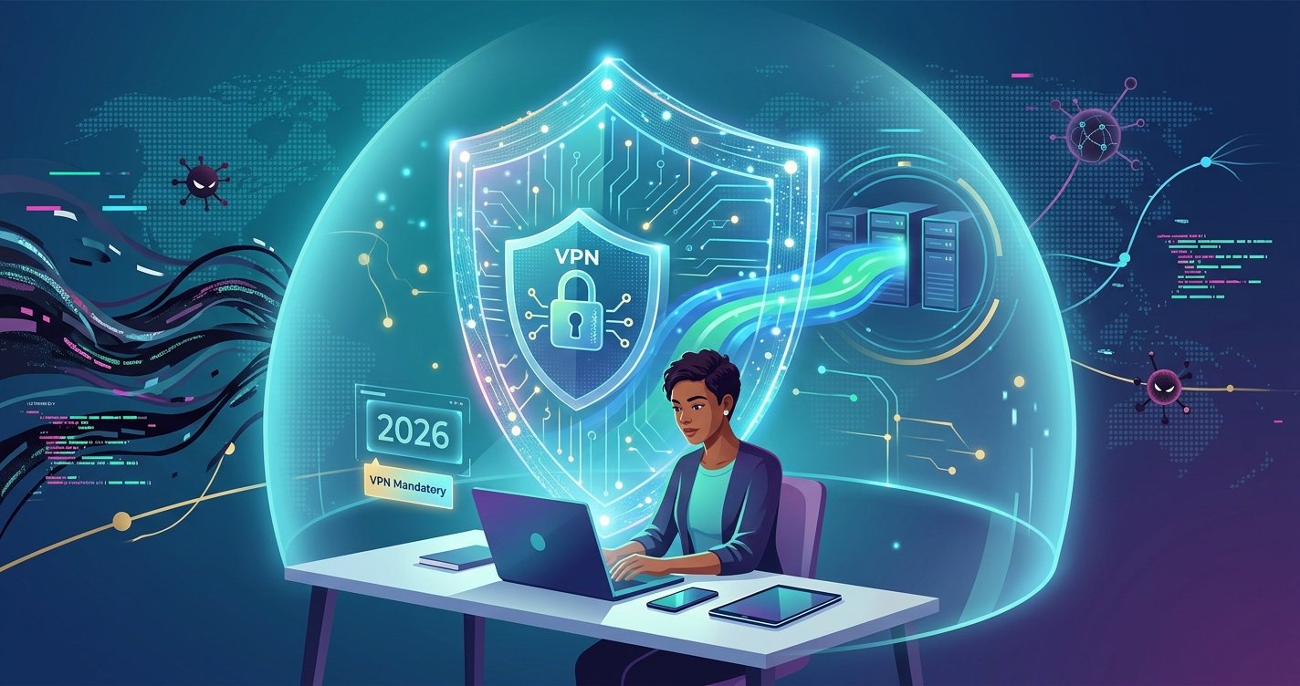 Your Digital Shield: Why a VPN Will Be Non-Negotiable by 2026