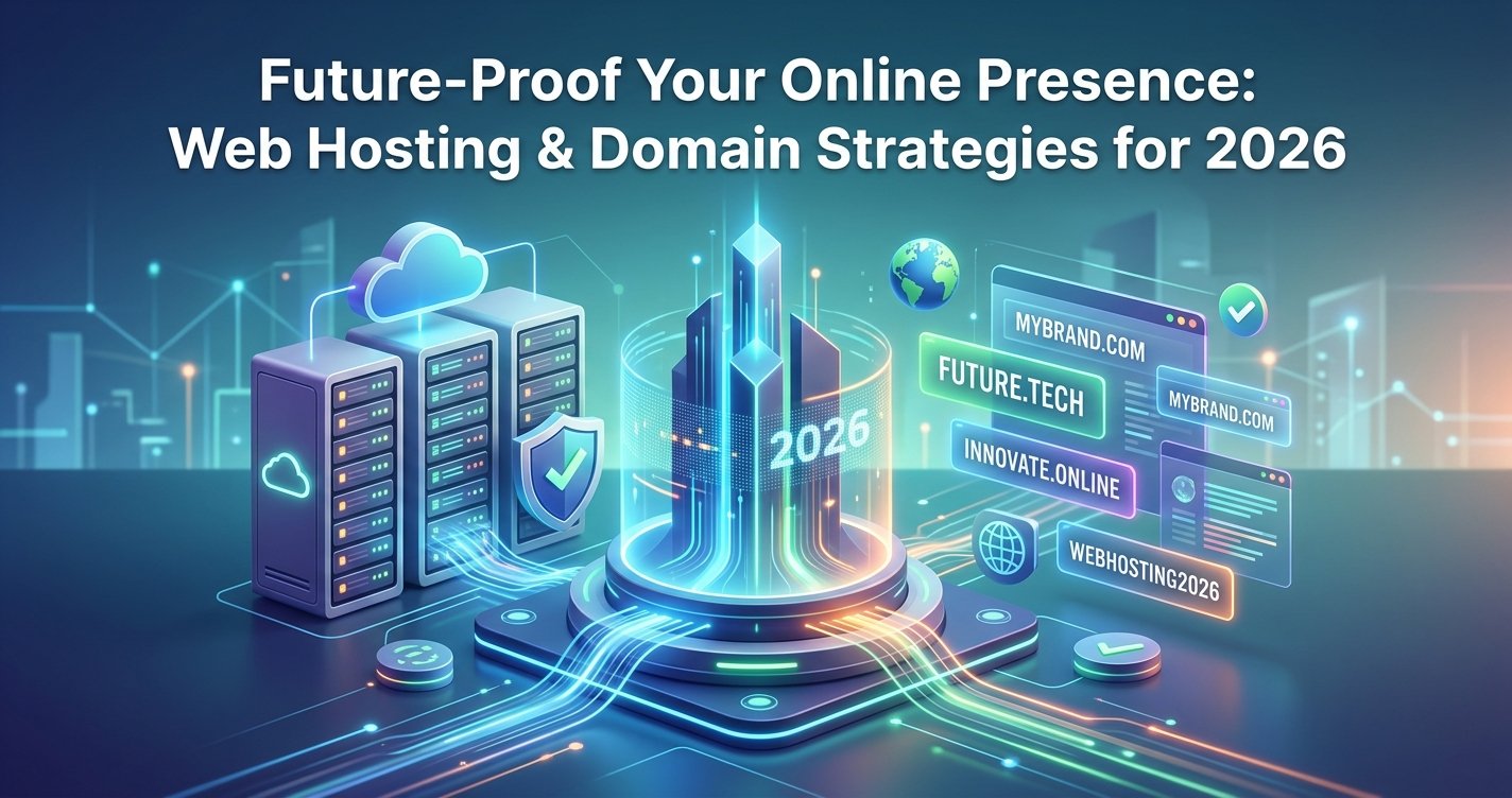 Future-Proof Your Online Presence: Web Hosting &amp; Domain Strategies for 2026