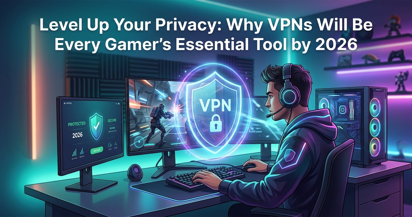 Level Up Your Privacy: Why VPNs Will Be Every Gamer's Essential Tool by 2026