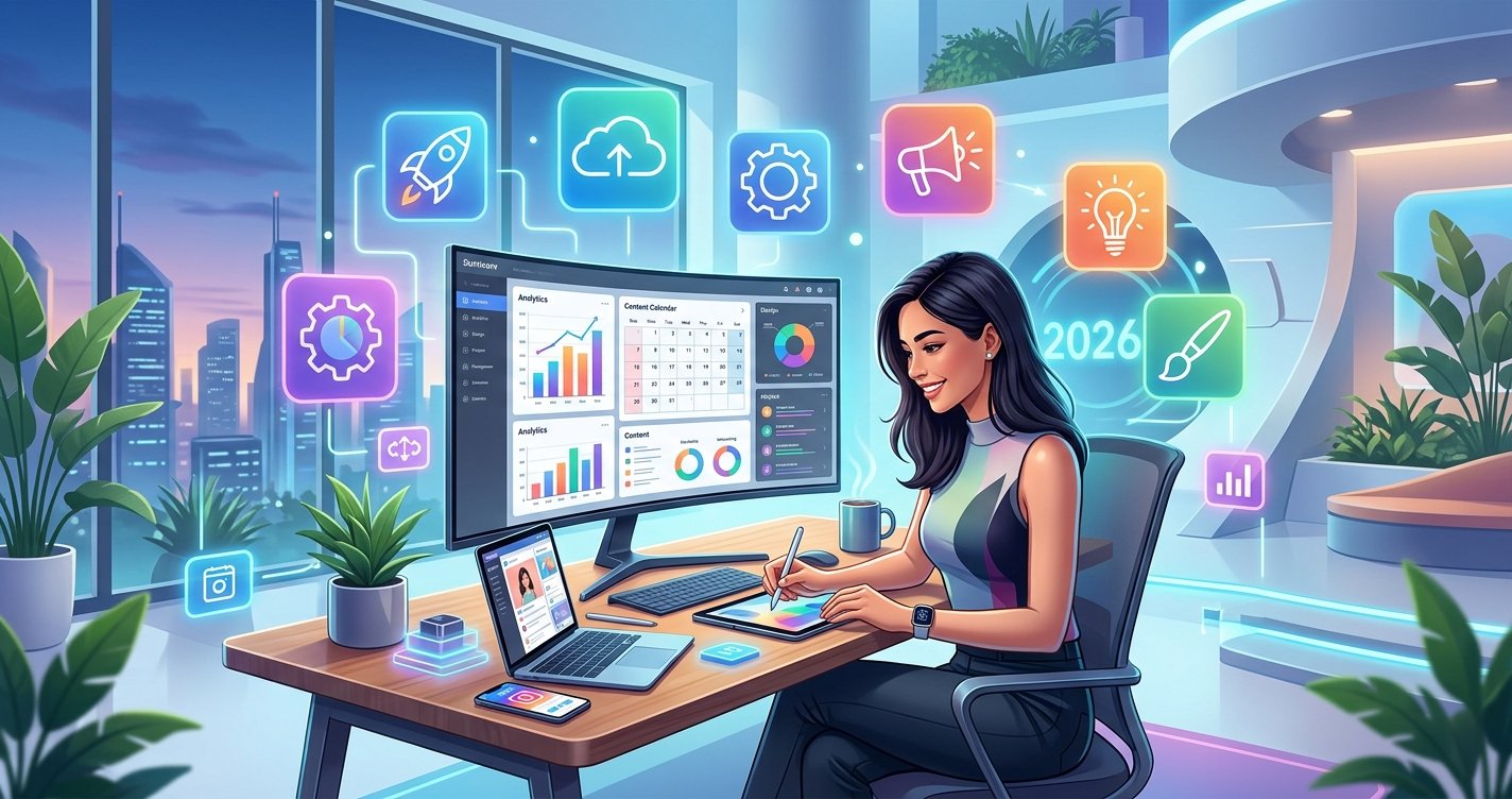 Future-Proof Your Business: Essential Digital Tools &amp; Software for Creators &amp; Entrepreneurs in 2026