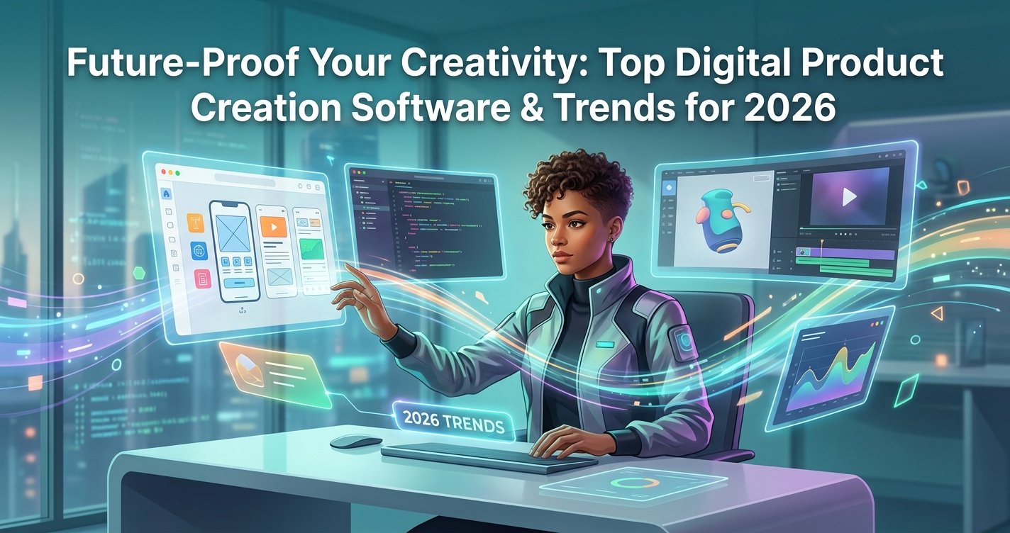 Future-Proof Your Creativity: Top Digital Product Creation Software &amp; Trends for 2026