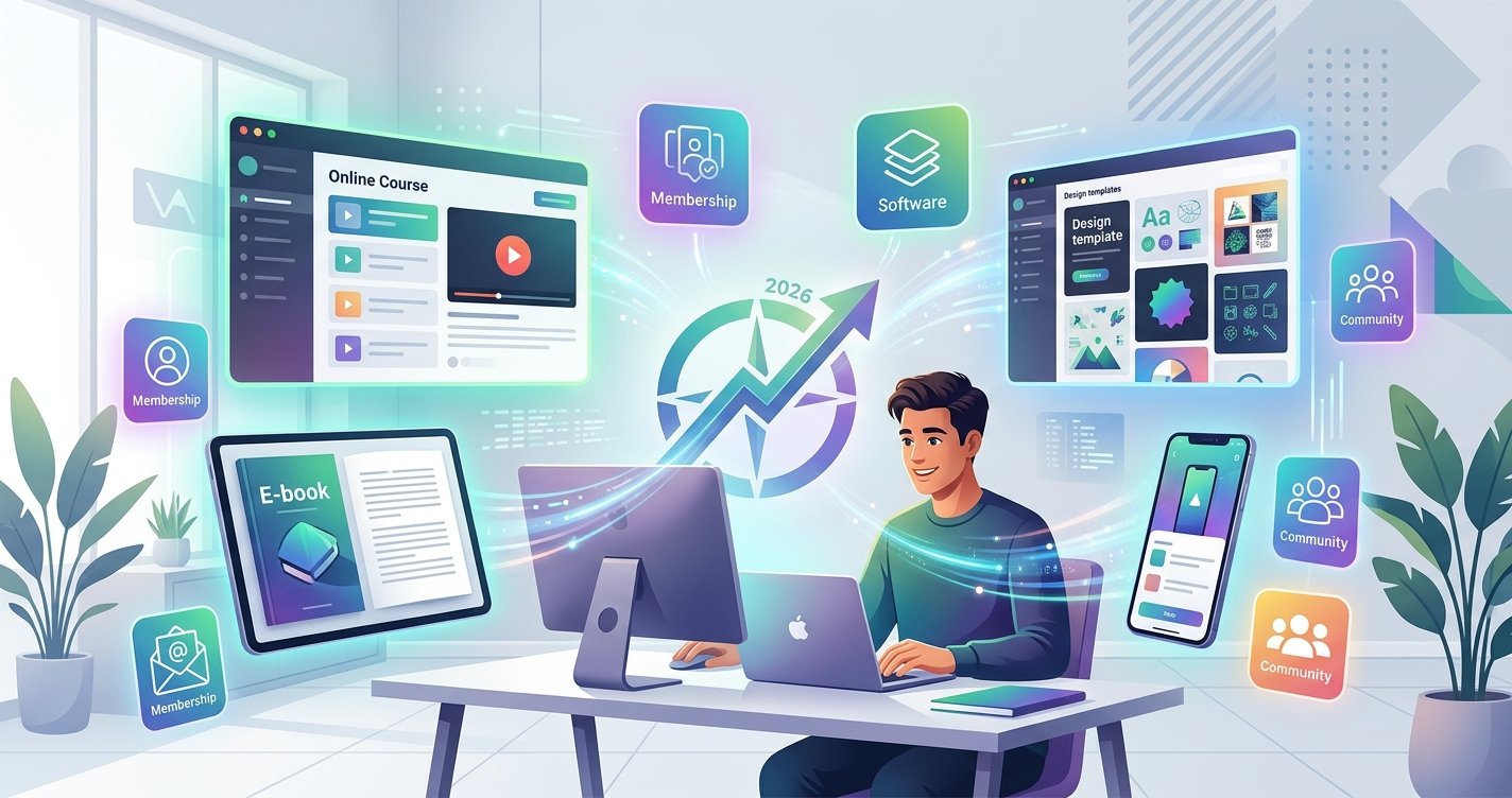 Top Digital Products to Create &amp; Sell in 2026: Your Future-Proof Guide to Online Success