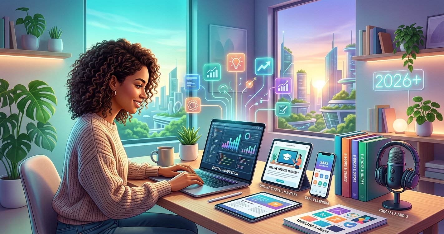 Future-Proof Your Income: Top Digital Products to Create &amp; Sell in 2026 and Beyond