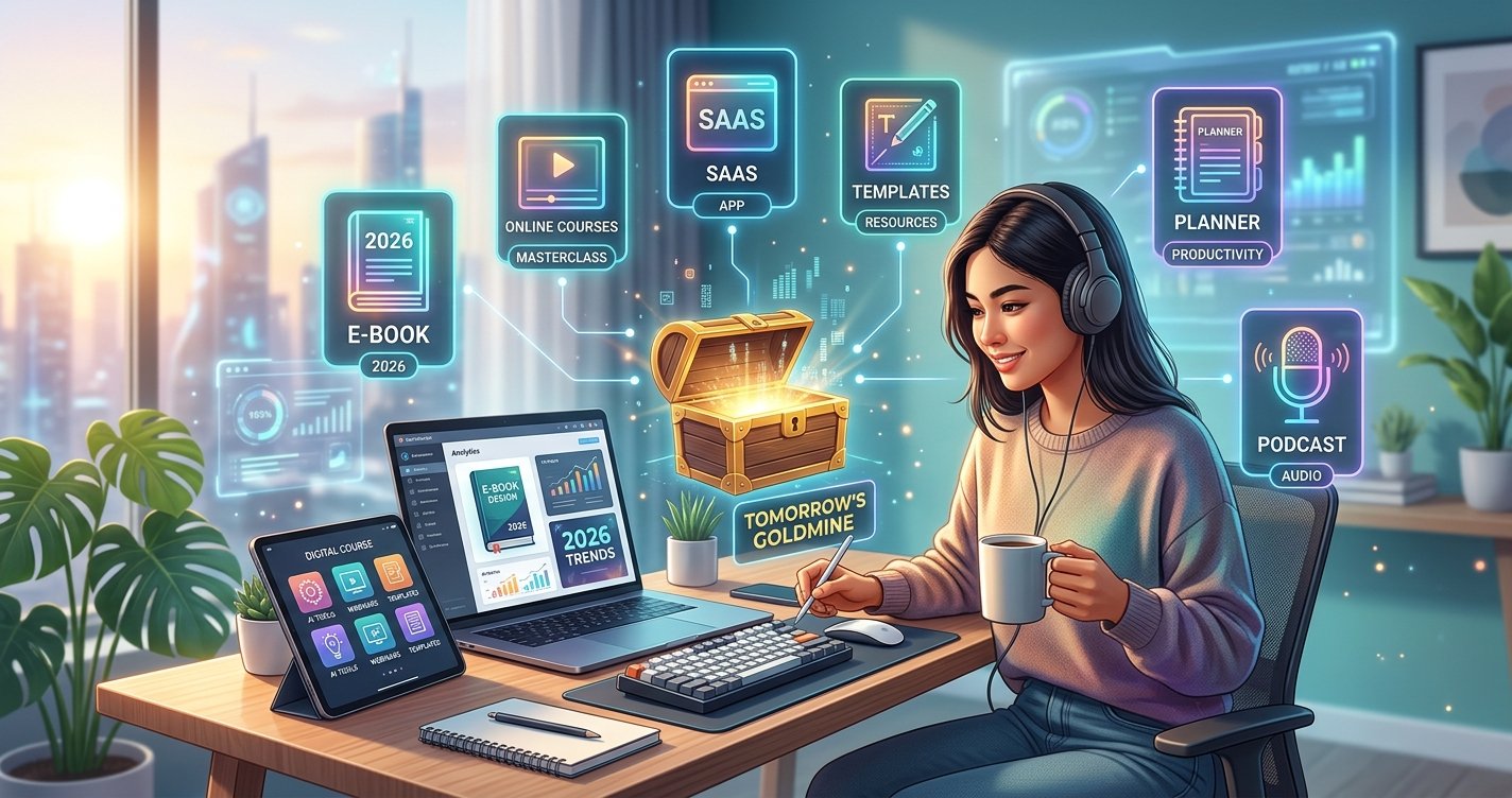 Unlocking Tomorrow's Goldmine: Top Digital Products to Create &amp; Sell in 2026