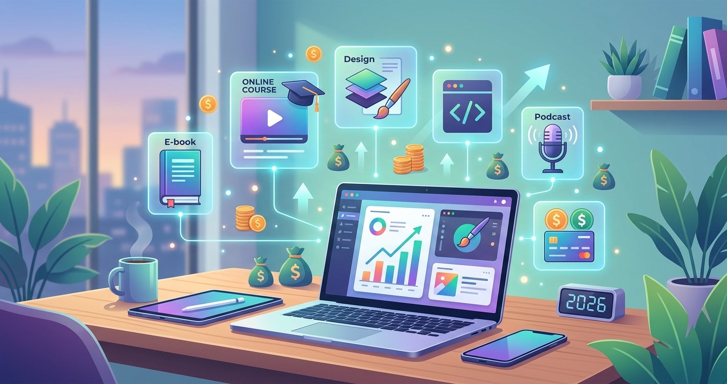 Unlock Your Creative Future: How to Create &amp; Monetize Digital Products in 2026